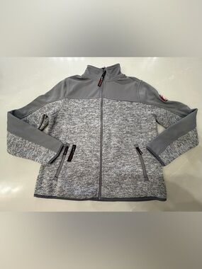 NWT Canada Weather Gea Gray Full-Zip Women's Jacket, L